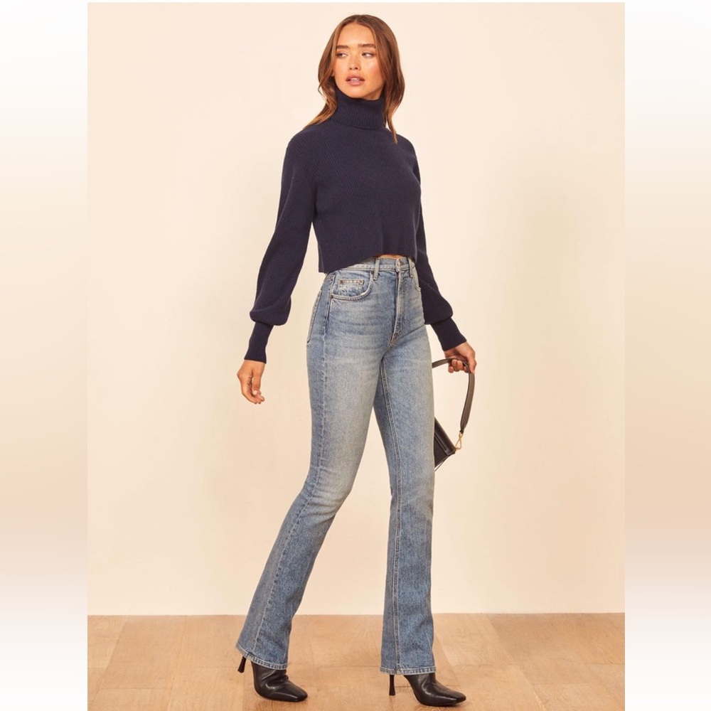 Reformation Peyton High Rise Bootcut Jeans - size 27